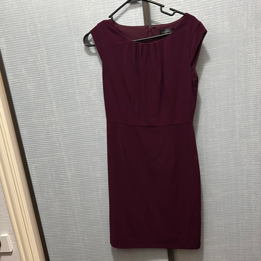 Elegant Purple Sleeveless Dress